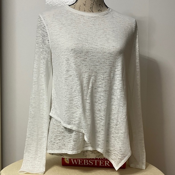 Lululemon Sweetest Day Long Sleeve Sz 6 Burnout White - Picture 5 of 11